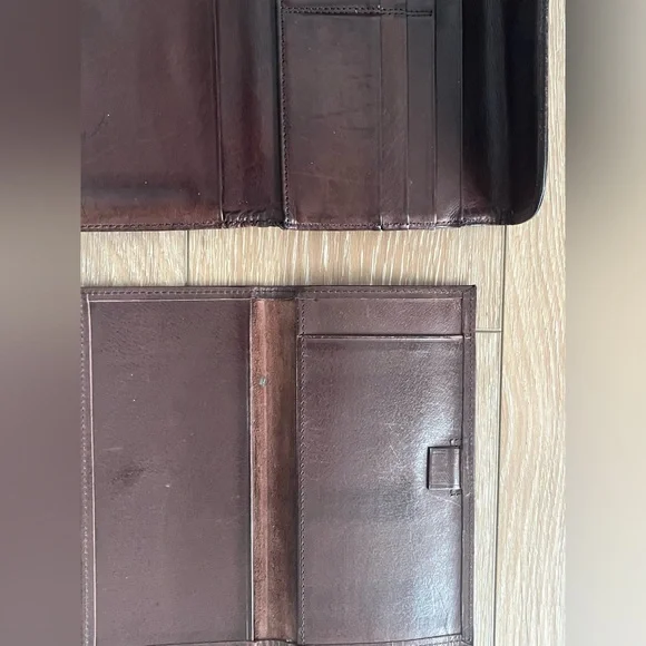 Vintage COACH Leather Tri Fold Brown Wallet neutral chic leather - Picture 7 of 13